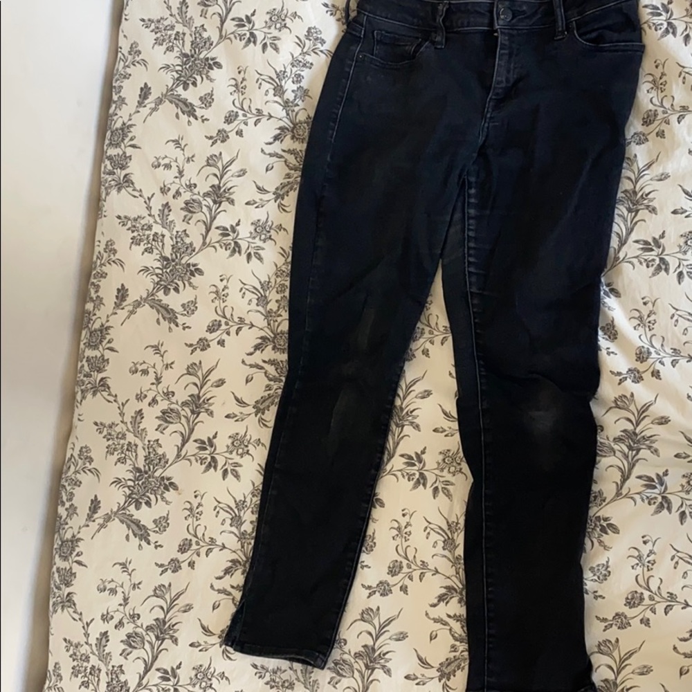 Lucky brand, black skinny jeans